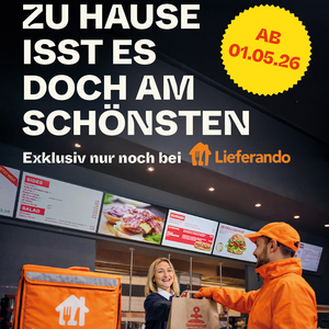 Zu Hause isst es doch am schönsten. 🍔🏠
Ab morgen findet ihr uns exklusiv bei @lieferando. Einfach bestellen, ...