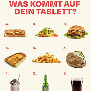 Die Qual der Wahl. 😅
Was landet auf deinem Tablett: Burger + Fries oder doch Salat + Shake? 🍔🥗
#jimblock